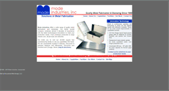 Desktop Screenshot of modeindustries.com